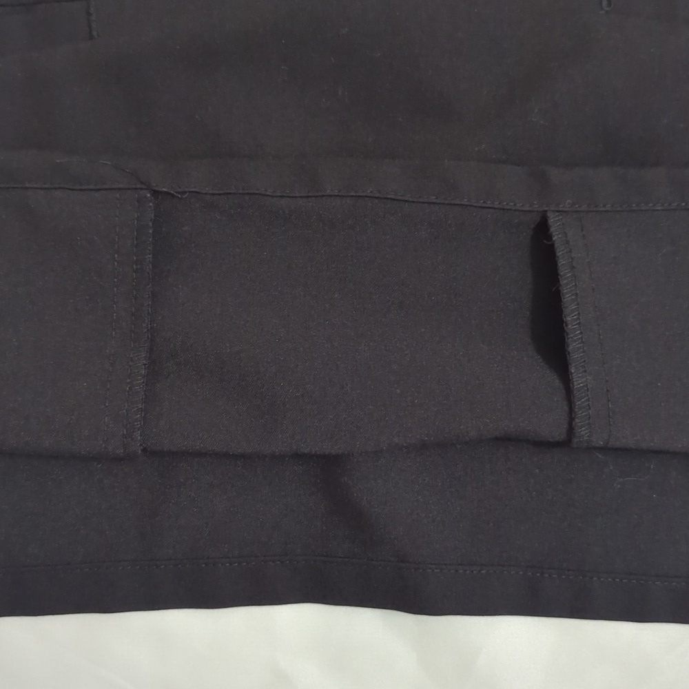 Figs Casma Three-Pocket Scrub Top, Color Black Size XL - Picture 11 of 15